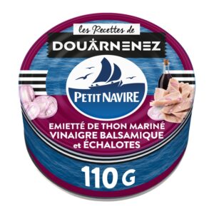 Miettes de thon vinaigre balsamique/échalote - 110g