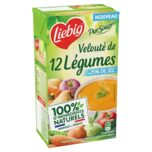 Soupe velouté 12 légumes faible en sel - 1L