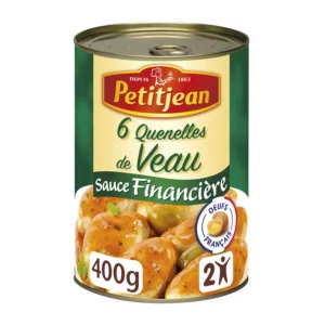 Plat Individuel Quenelles de Veau - 400g
