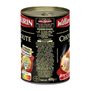 Plat Individuel Choucroute au Riesling - 400g