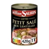 Plat Individuel Petit Salé aux Lentilles - 420g