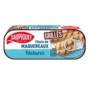 Filets de maquereaux grillés natures - 120g
