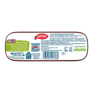 Filets de maquereaux grillés/herbes Provence -120g