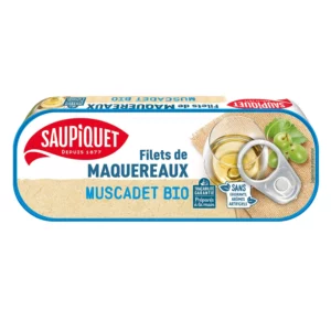 Filets de Maquereaux au Muscadet Bio - 120g