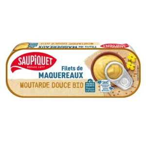 Filets de maquereaux Moutarde douce Bio - 120g