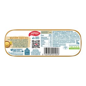 Filets de maquereaux Moutarde douce Bio - 120g
