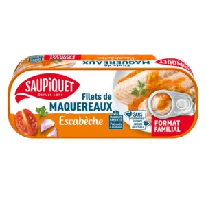 Filets de maquereaux sauce escabèche - 226g