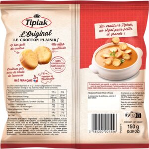 Croûtons nature TIPIAK - 150g