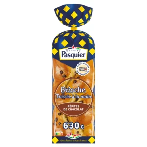 Brioche tressée pépites de chocolat - 630g