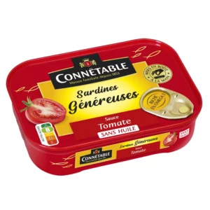 Sardines Généreuses à la Sauce Tomate sans Huile