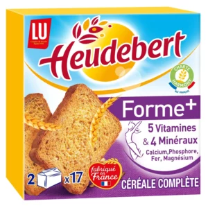 Biscottes aux céréales complètes Forme - 300 g