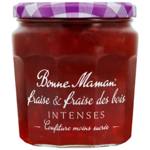 Confiture fraise & fraise des Bois - 335g