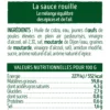 Sauce rouille à l'ail pour poisson - 260g