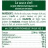 Sauce aïoli à l'ail BENEDICTA - 260g