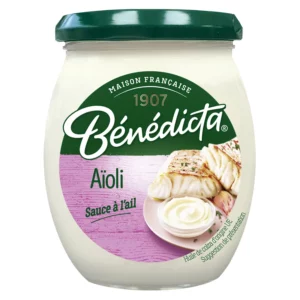 Sauce aïoli à l'ail BENEDICTA - 260g