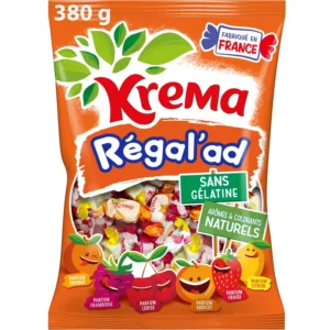 Bonbons regal'ad assortiment aux fruits - 380G