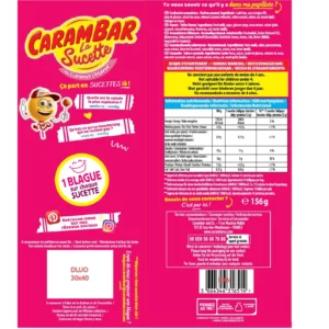 Bonbons sucettes au caramel - 156G