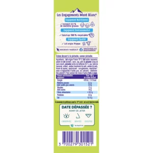 Crème dessert pistache - 570 g