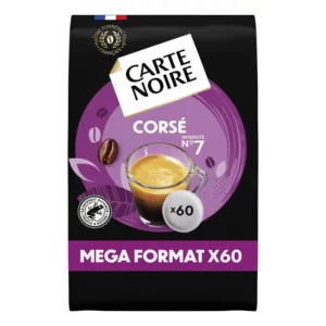 Café dosettes Corsé n°7 compatibles Senseo - 60 dosettes