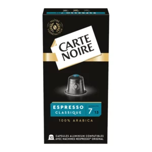 Café capsules Espresso Classique n°7 compatibles Nespresso - 10 capsules