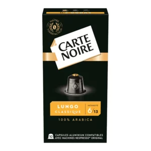 Café capsules Lungo Classique n°6 compatibles Nespresso - 10 capsules