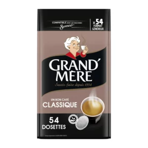 Café dosettes classique GRAND'MERE SENSEO - 54 dosettes