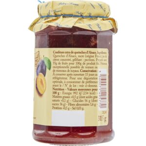 Confiture de Quetsches d'Alsace- 315g