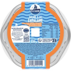 Salade de thon Catalane PETIT NAVIRE - 220g
