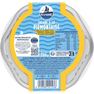 Salade piémontaise PETIT NAVIRE - 220g