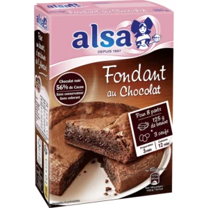 Préparation gâteau Fondant au chocolat - 320g