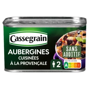 Aubergines cuisinées à la provençale - 375g