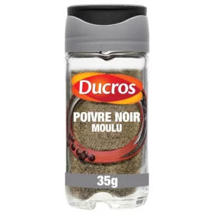 Poivre noir moulu fort - 35g