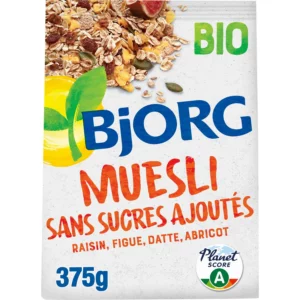 Céréales bio Muesli Sans sucres BJORG - 375g