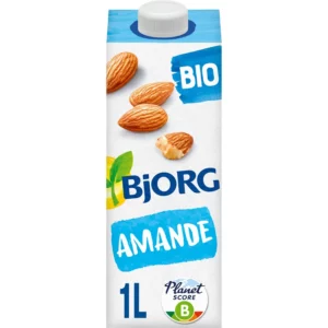 Boisson Végétale bio Lait d'amande BJORG - 1L