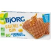 Biscuits bio Gaufres Miel BJORG Le paquet de 6 - 175g