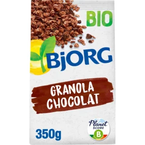 Céréales bio Granola Chocolat BJORG - 350g