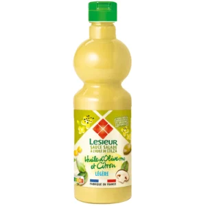 Sauce Crudités Légère, Huile D'Olive Et Citron LESIEUR - 500ml