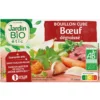 Bouillons de cubes bœuf Bio JARDIN BIO ETIC - 100g