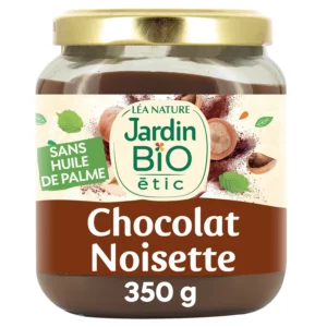 Pâte à tartiner chocolat noisette Bio JARDIN BIO ETIC - 350g