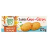Biscuits sablés noix de coco citron Bio JARDIN BIO ETIC - 170g