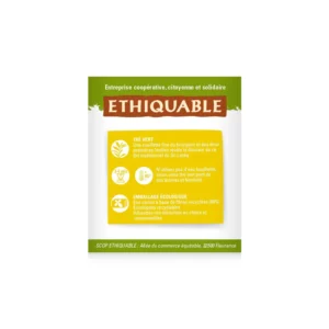 Thé Vert Gingembre Citron Vert Ceylan Bio ETHIQUABLE - 20 sachets