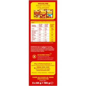 Purée MOUSLINE la boite de 195g