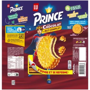Biscuits fourrés au chocolat au blé complet Prince - 300 g