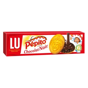 Biscuits nappés au chocolat noir Pepito - 192 g