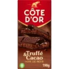 Tablette de chocolat noir fourré Truffé et Cacao - 190 g