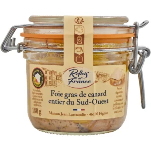 Foie gras de canard de canard entier du Sud-Ouest - 180g
