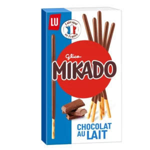 Biscuits nappés au chocolat au lait MIKADO LU - 100g
