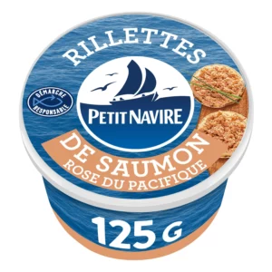 Rillettes de saumon PETIT NAVIRE - 125g