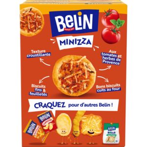 Crackers minizza tomate BELIN - 95g