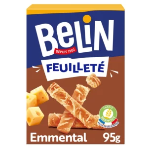 Crackers feuilleté emmental BELIN - 95g